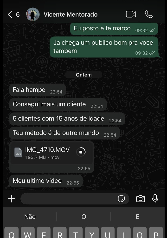 Depoimento de Vicente